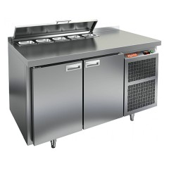 Стол для салатов HICOLD SL2-33GN (1/6) с крышкой