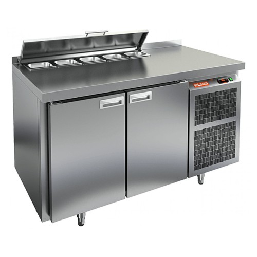 Стол для салатов HICOLD SL2-33GN (1/6) с крышкой