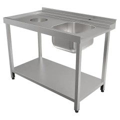 Стол для посудомоечной машины КОБОР СПМ/4-120/70/П