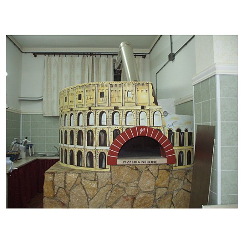 Печь для пиццы дровяная Valoriani Vesuvio 140 GR Plus