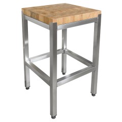 Стол-колода ПищТех 700х500х850 бук