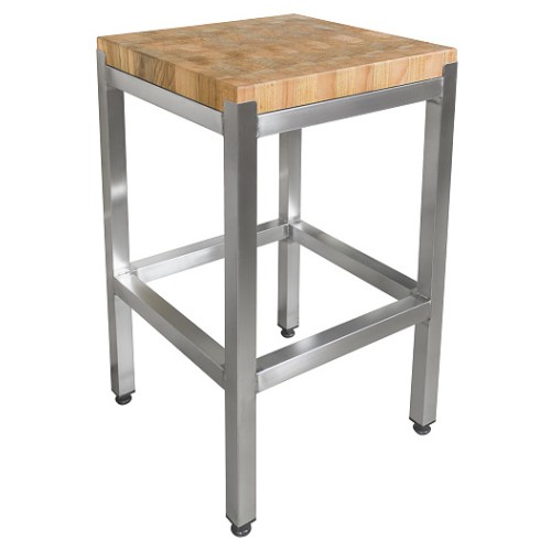 Стол-колода ПищТех 700х500х850 бук