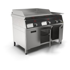 Плита индукционная комбинированная SMART INDUCTION K96-35RPKB (с грилем)