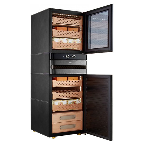 Шкаф для сигар Afidano L8 черный оникс