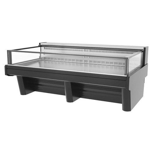 Витрина холодильная Lida Midi-2 S (2410х1220х1250 мм, выносной агрегат)