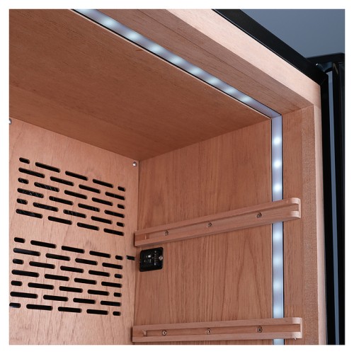 Шкаф для сигар MEYVEL MC-272BK (PRO)