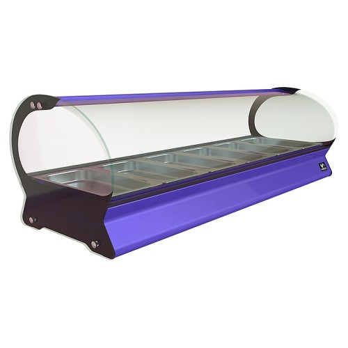 Витрина тепловая КОБОР SE-4H фиолетовая