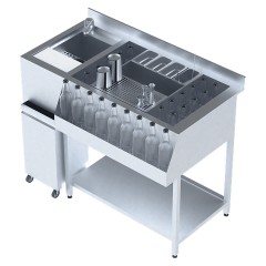 Станция коктейльная BARMADE Классика (1200х600(700)х900 мм)