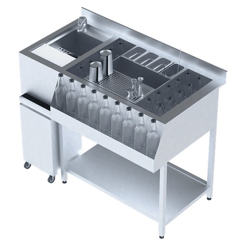 Станция коктейльная BARMADE Классика (1200х600(700)х900 мм)