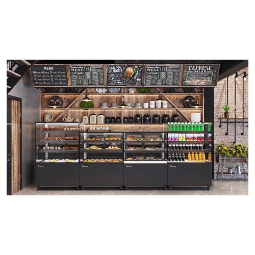 Витрина кондитерская Carboma Cosmo KC84-110 VV 1,5-1 закрытая