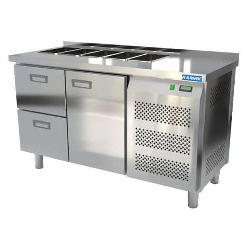Стол холодильный для салатов КАМИК СОН-121463К
