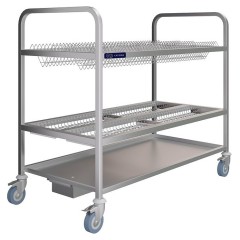 Тележка для сушки тарелок и стаканов KAYMAN ТТС-13/2-А 2 яруса