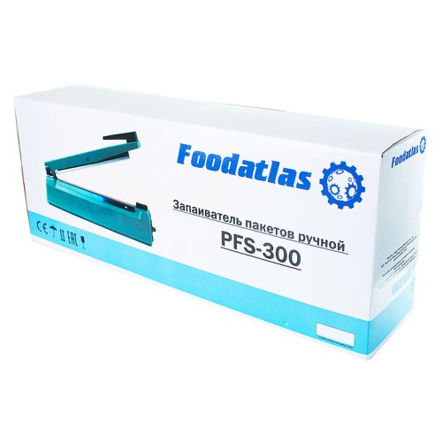 Запайщик пакетов Foodatlas PFS-300 Pro (металл, 2 мм)