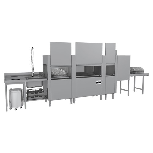 Машина посудомоечная конвейерная Apach Chef Line LTPT270 PWMR MLRYX2