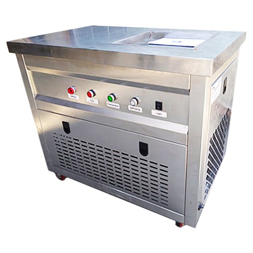 Фризер для жареного мороженого Foodatlas KCB-1F (контейнеры, световой короб, стол для топпингов)