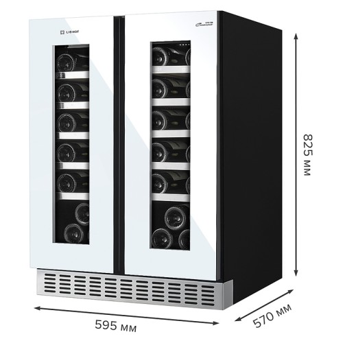 Винный шкаф Libhof Connoisseur CFD-38 white