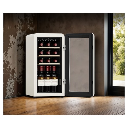 Винный шкаф TESLER CWC-188 IVORY слоновая кость