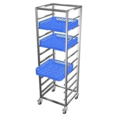 Тележка-шпилька для посудокассет КАМИК ШП/К 4 560х520х650