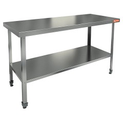 НСО-14/7П ЭЦ стол произ. с полкой (оцин.угол.), HICOLD RUS