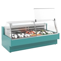 Витрина холодильная Lida Aqua-1 SU Fish (2400х1250х1200 мм)