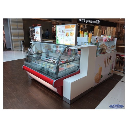 Витрина для мороженого Lida Junior Lightbox (2070х1170х1250 мм)