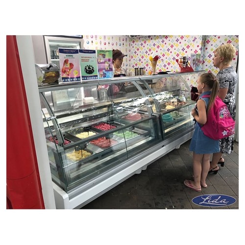 Витрина для мороженого Lida Junior (1370х1170х1250 мм)