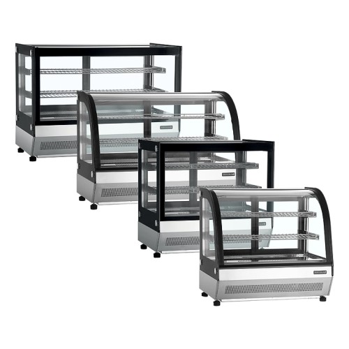 Витрина кондитерская настольная TEFCOLD LCT900C/BLACK