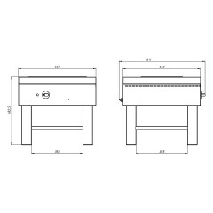 Плита электрическая Grill Master Ф1ПЭ 24054