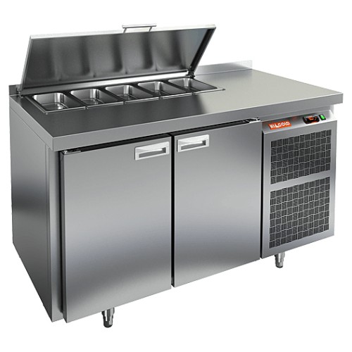 Стол для салатов HICOLD SL1-11SN (1/3) с крышкой