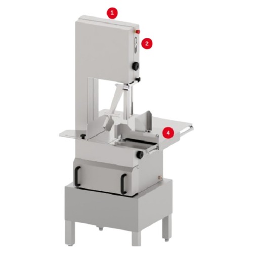 ПИЛА ДЛЯ РЕЗКИ МЯСА APACH ASWX155A 1Ф.