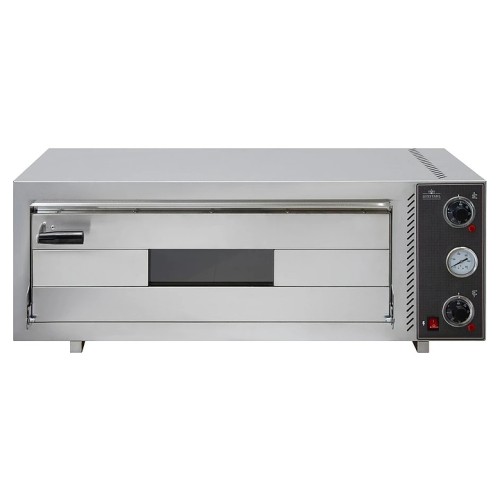Печь для пиццы Luxstahl ПЭП-2 со стеклом