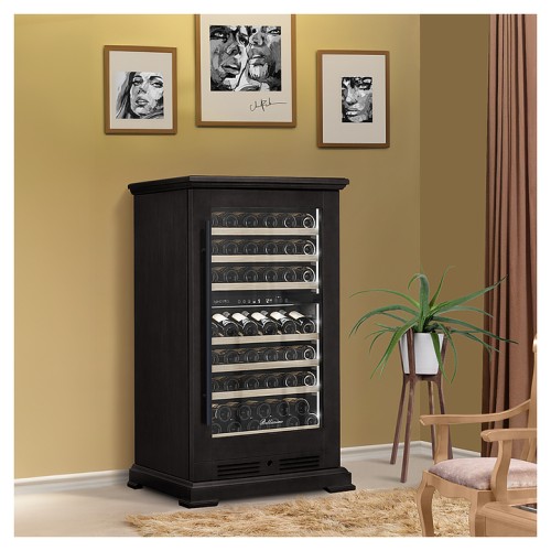 Винный шкаф MEYVEL MV77PRO-KBT2 Темный шоколад