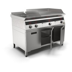 Плита индукционная комбинированная SMART INDUCTION K96-3KPRN (с грилем)