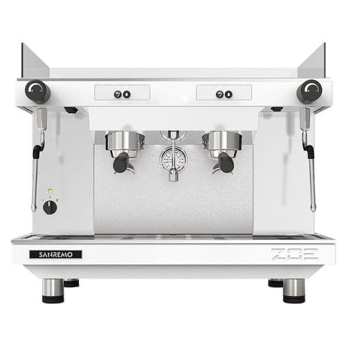 Кофемашина полуавтоматическая Sanremo Zoe SAP Tall 2 гр. высокие группы, белая