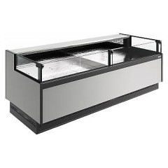 Витрина холодильная Carboma Bavaria 4 GC110 SM 2,5-2 версия 2.0 9006-9005 (без боковин)