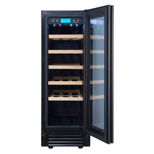 Винный шкаф Cellar Private CP020-1TBH черная дверь