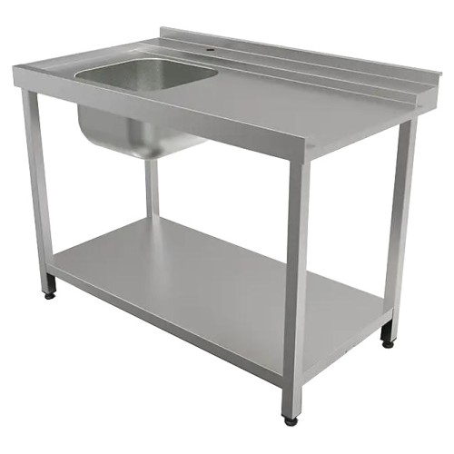 Стол для посудомоечной машины КОБОР СПМ/2-120/70/Л