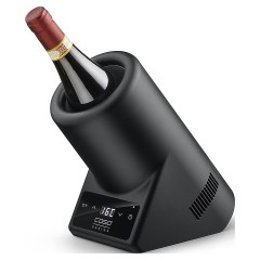 Охладитель бутылок CASO VinoCase Black