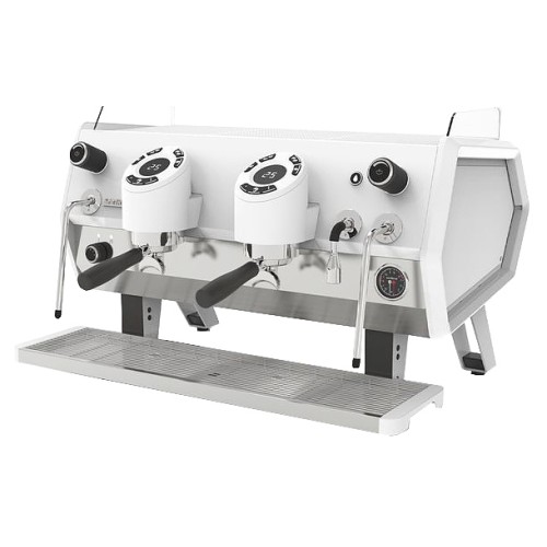 Кофемашина Sanremo D8 2GR Cold Touch, экономайзер, белая