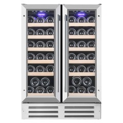 Винный шкаф Temptech Premium WP2DQ60DCS нерж. сталь