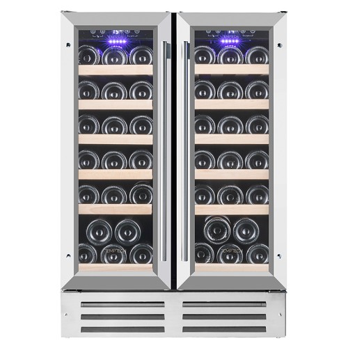 Винный шкаф Temptech Premium WP2DQ60DCS нерж. сталь