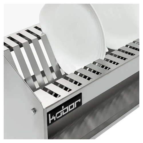 Полка настенная для тарелок и стаканов КОБОР ПШСЗ-90/35