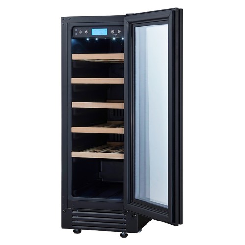 Винный шкаф Cellar Private CP020-1TBH черная дверь