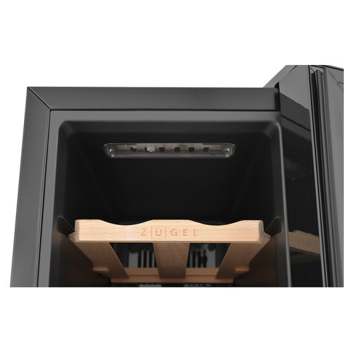 Винный шкаф Zugel ZTWF181DB черный