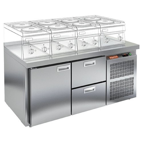 Стол морозильный HICOLD GN 12 BR2 BT LT