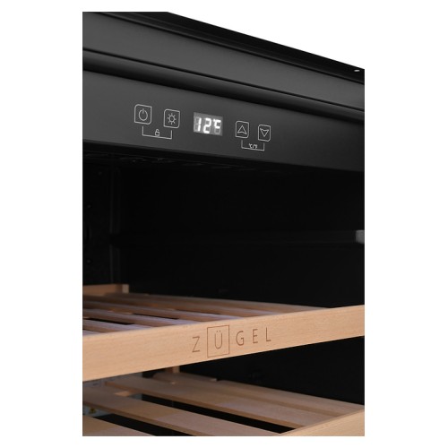 Винный шкаф Zugel ZCWI280B черный