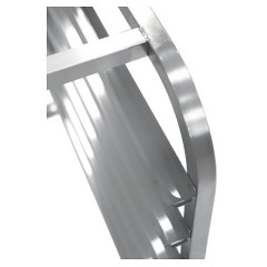 Тележка-шпилька для противней Luxstahl ТШГ-6 (600x400) нерж.