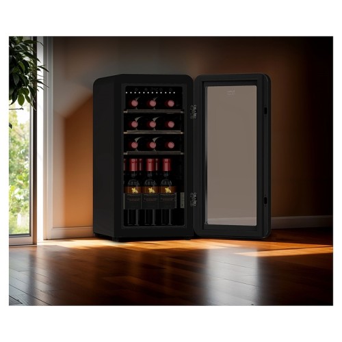 Винный шкаф TESLER CWC-188 BLACK черный