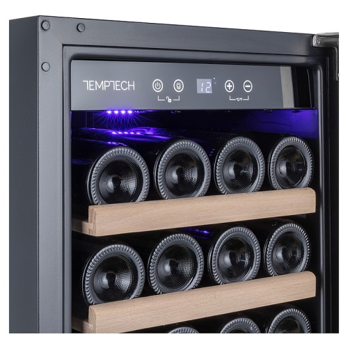 Винный шкаф Temptech Premium WPQ38SCB черный