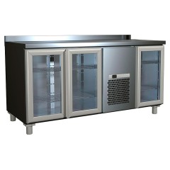 Стол холодильный Carboma T70 M3-1-G 0430-2 (3GNG/NT 111) с бортом